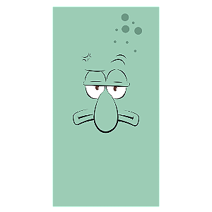 Capa Faixa Lateral Sublimado - Bob Esponja