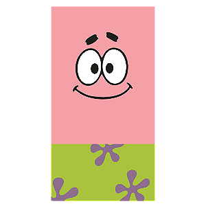 Capa Faixa Lateral Sublimado - Bob Esponja