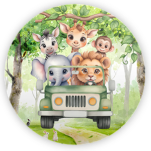 Capa Mini Painel Sublimado - Safari