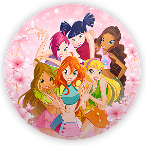 Capa Mini Painel Sublimado - O Clube das Winx