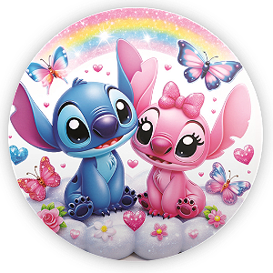 Capa Mini Painel Sublimado - Lilo & Stitch