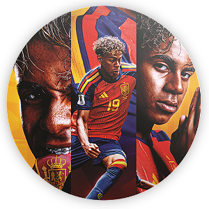 Capa Mini Painel Sublimado - Lamine Yamal Espanhã