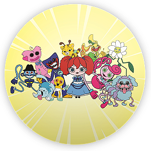 Capa Mini Painel Sublimado - Huggy Wuggy