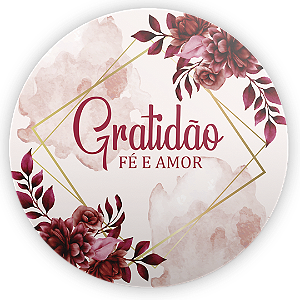 Capa Mini Painel Sublimado - Gratidão