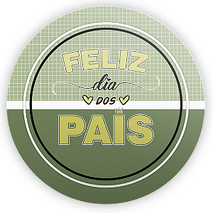 Capa Mini Painel Sublimado - Dia dos Pais