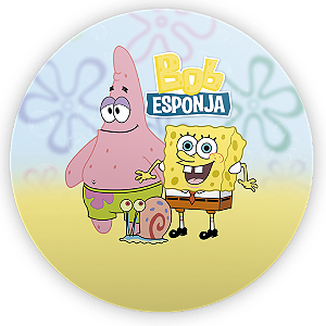 Capa Mini Painel Sublimado - Bob Esponja
