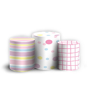Capas Trio Cilindro Sublimado Veste Fácil - Toy Story