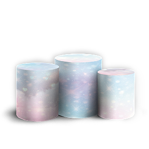 Capas Trio Cilindro Sublimado Veste Fácil - Guerreiras do K-pop