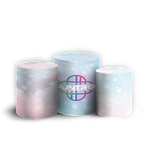 Capas Trio Cilindro Sublimado Veste Fácil - Guerreiras do K-pop