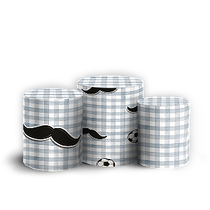 Capas Trio Cilindro Sublimado Veste Fácil - Dia dos Pais