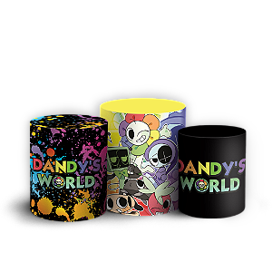 Capas Trio Cilindro Sublimado Veste Fácil - Dandy's World