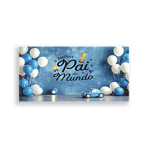 Capa Painel Retangular Sublimado - Dia dos Pais
