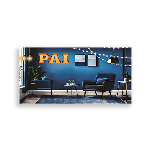 Capa Painel Retangular Sublimado - Dia dos Pais