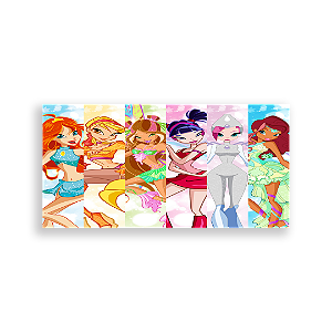 Capa Painel Retangular Sublimado - O Clube das Winx