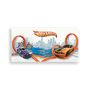 Capa Painel Retangular Sublimado - Hot Wheels