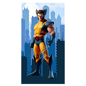 Capa Faixa Lateral Sublimado - Wolverine