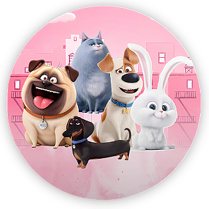 Capa Mini Painel Sublimado - A Vida Secreta dos Animais