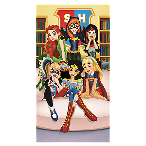 Capa Faixa Lateral Sublimado - Dc Super Hero Girls