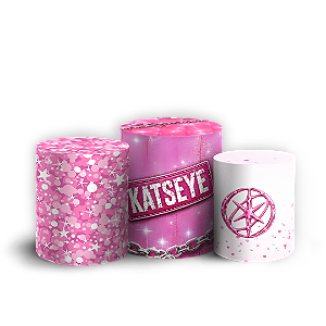 Capas Trio Cilindro Sublimado Veste Fácil - Katseye