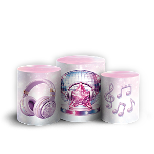 Capas Trio Cilindro Sublimado Veste Fácil - K-pop