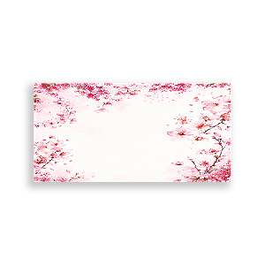 Capa Painel Retangular Sublimado - 15 Anos - Flor Rosa