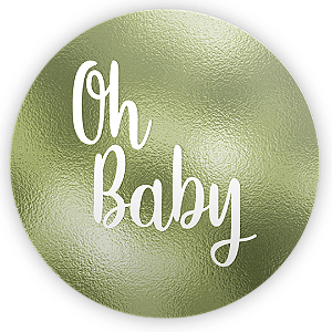 Capa Mini Painel Sublimado - Oh Baby