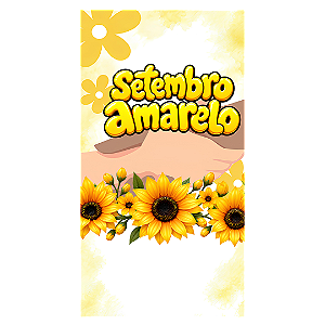Capa Faixa Lateral Sublimado - Setembro Amarelo
