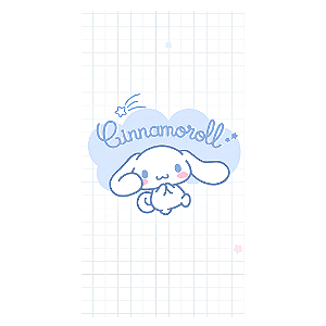 Capa Faixa Lateral Sublimado - Cinnamoroll