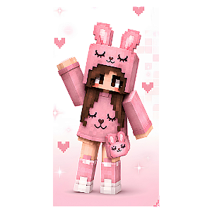 Capa Faixa Lateral Sublimado - Minecraft