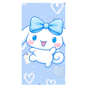 Capa Faixa Lateral Sublimado - Cinnamoroll