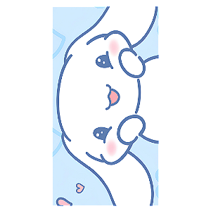 Capa Faixa Lateral Sublimado - Cinnamoroll