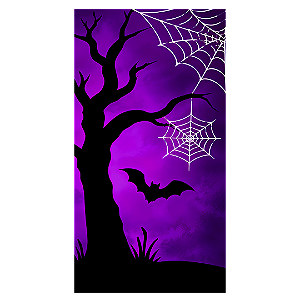Capa Faixa Lateral Sublimado - Halloween
