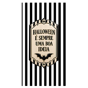 Capa Faixa Lateral Sublimado - Halloween