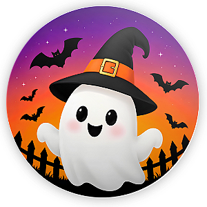 Capa Mini Painel Sublimado - Halloween