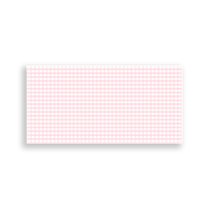 Capa Painel Retangular Sublimado - Xadrez Rosa Tapete