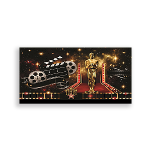 Capa Painel Retangular Sublimado - Hollywood - Oscar