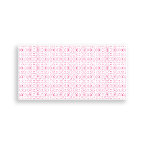 Capa Painel Retangular Sublimado - Laços e Flores Tapete