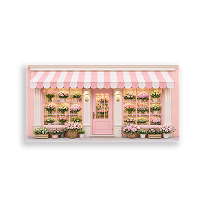 Capa Painel Retangular Sublimado - Floricultura