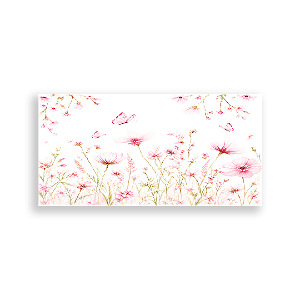 Capa Painel Retangular Sublimado - Flores Jardim