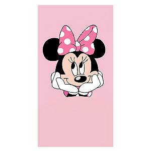 Capa Faixa Lateral Sublimado - Minnie