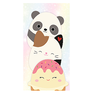 Capa Faixa Lateral Sublimado - Squishmallow