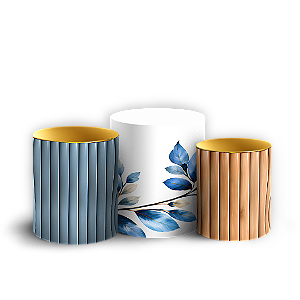 Capas Trio Cilindro Sublimado Veste Fácil - Chá de Panela