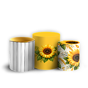 Capas Trio Cilindro Sublimado Veste Fácil - Chá de Panela