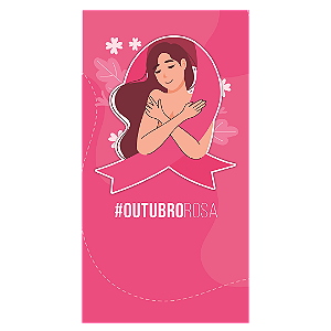 Capa Faixa Lateral Sublimado - Outubro Rosa