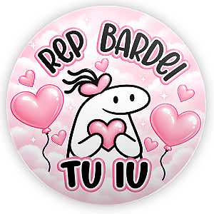 Capa Painel Redondo Sublimado - Happy Birthday