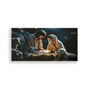 Capa Painel Retangular Sublimado - Natal