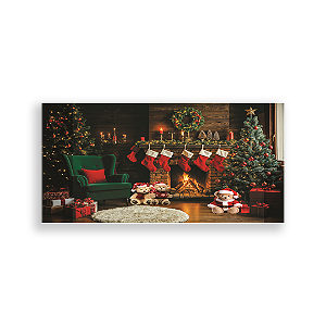 Capa Painel Retangular Sublimado - Natal