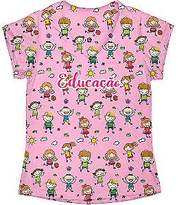 T shirt Feminina para Revenda Educação