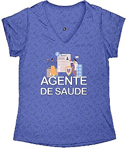 T-shirt Feminina no Atacado Agente de Saúde