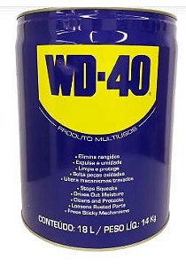 Oleo lubrificante WD-40 Multiuso Lata 18 Litros
